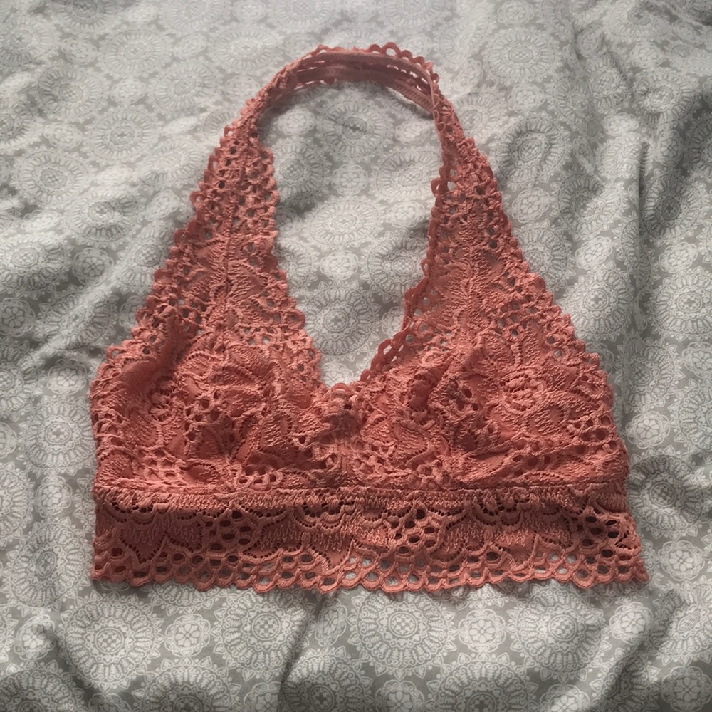 Pink Aerie Halter Bralette